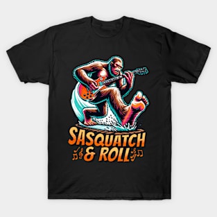 Sasquatch And Roll T-Shirt